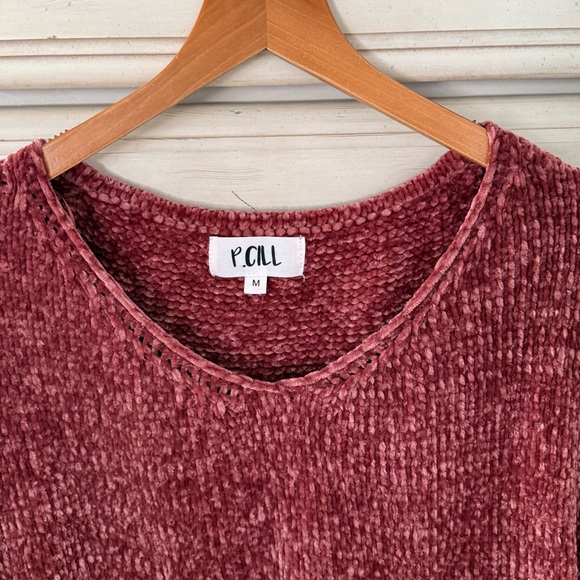 Vici Oversized Chenille Pocketed Sweater - Picture 3 of 4